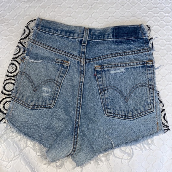 LF one of a kind high waisted jean shorts - Picture 2 of 3